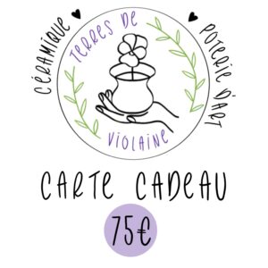 Carte cadeau 75€