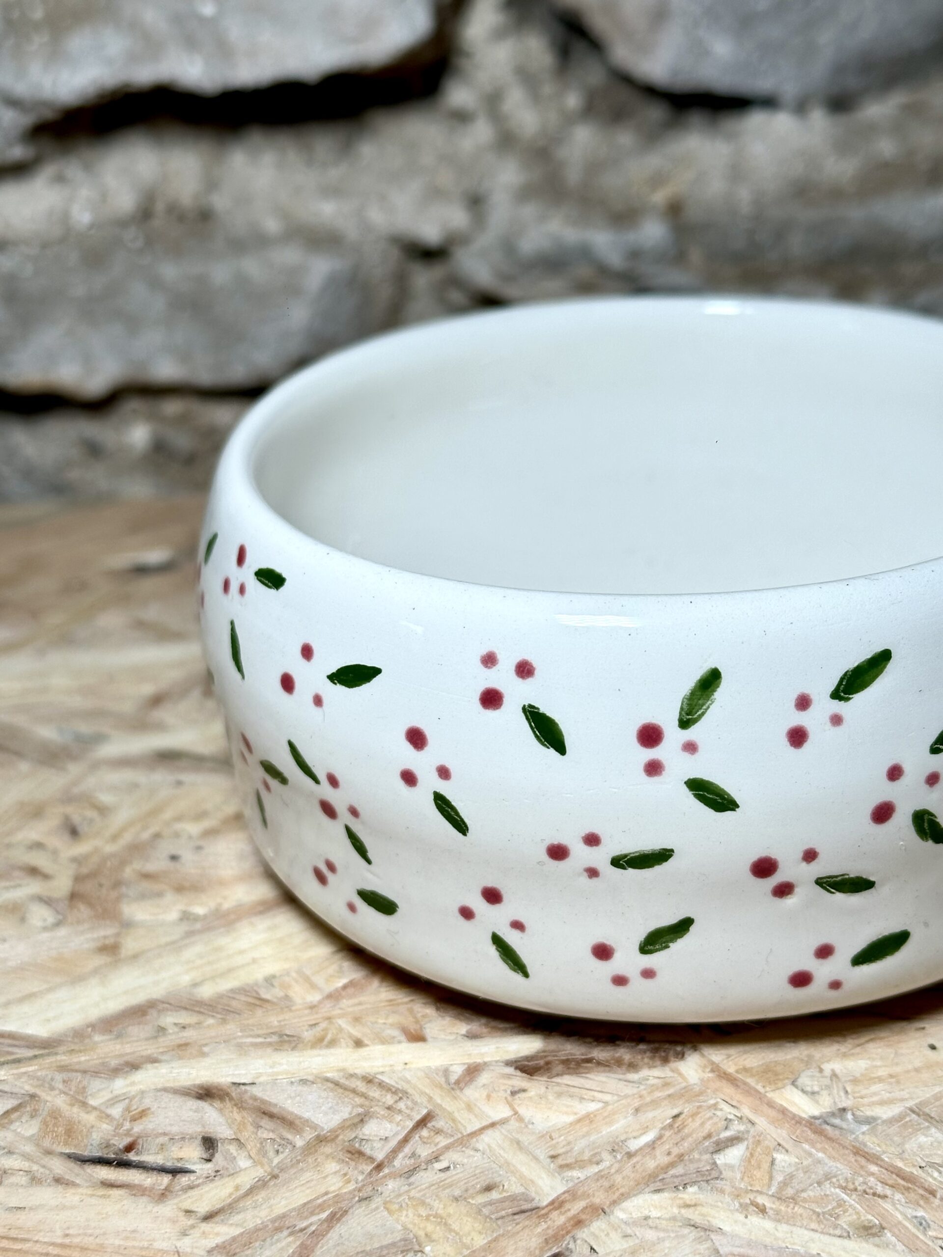 Bol motif houx – Image 3