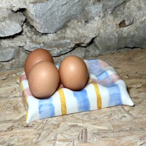 Support à carreaux pour 6 œufs