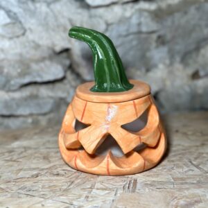 Photophore citrouille d’Halloween