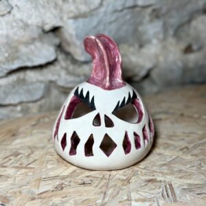 Photophore citrouille punky