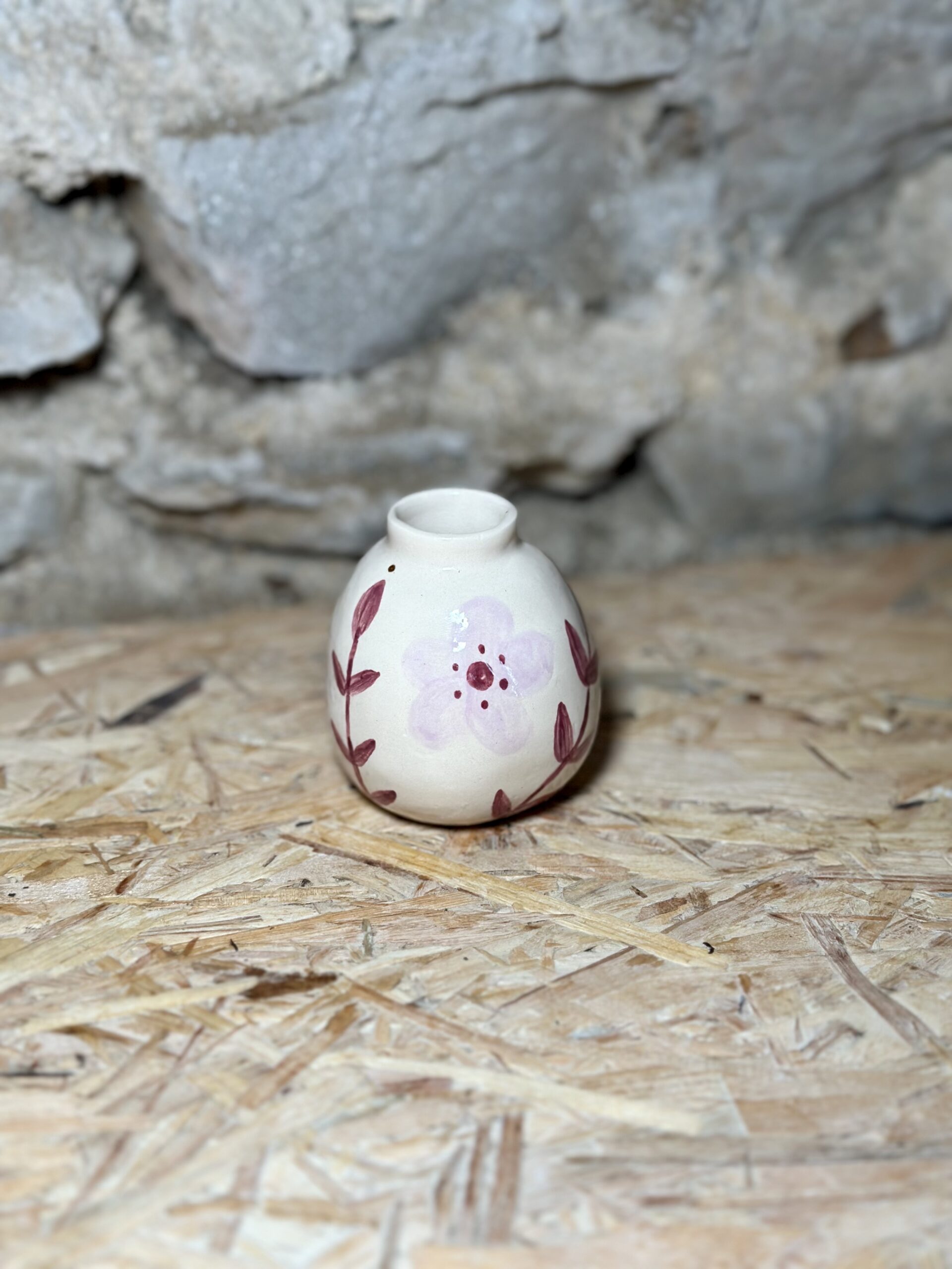 Soliflore fleurs violettes